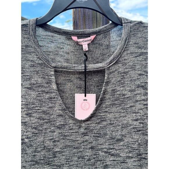 Juicy shirt size large gray peekaboo bnwt and hanger - Picture 3 of 13